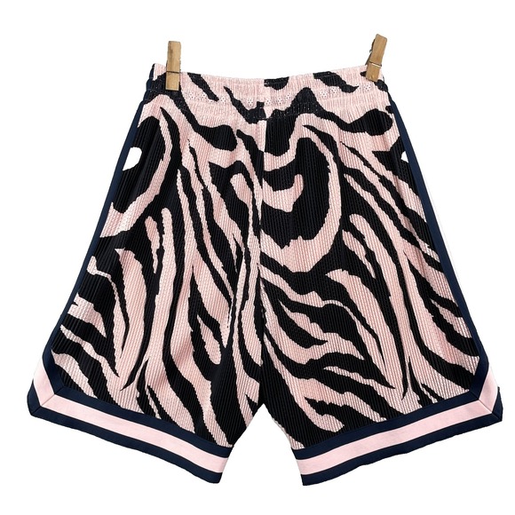 Nike Dri-FIT DNA Men's 8" Basketball Shorts Small Pink Zebra Athletic Streetwear - Picture 2 of 10